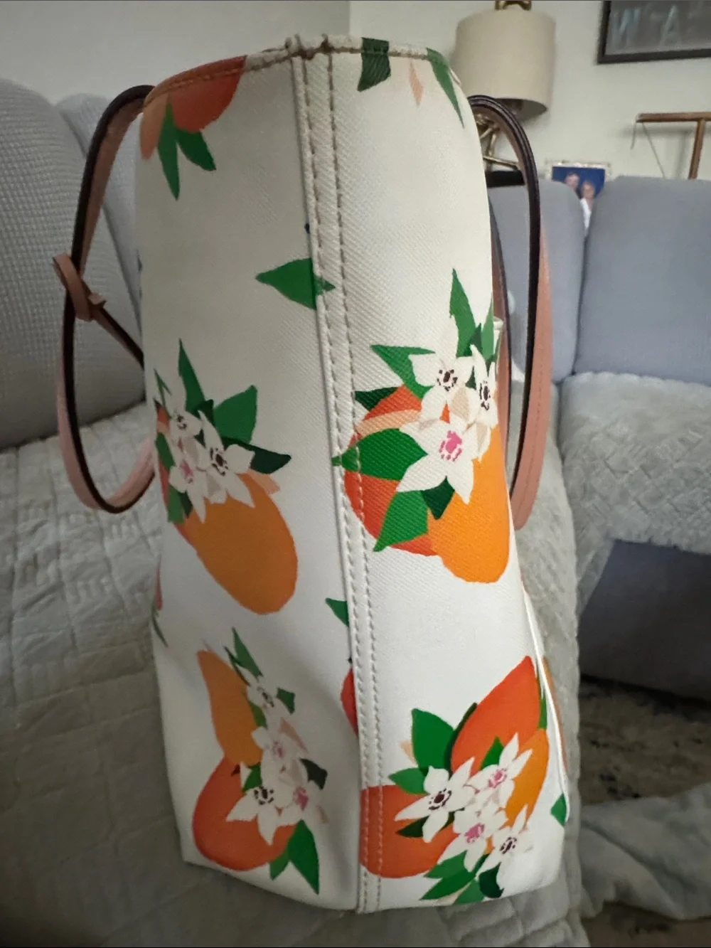 Kate Spade Harding Street Orange Tote